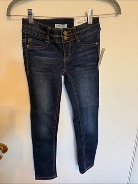Mudd Girls Dark Indigo Skinny Jeans